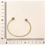 Bracelete Coração Vermelho