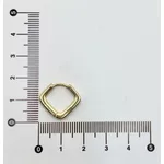 Argola Click Poligonal Cravejada G