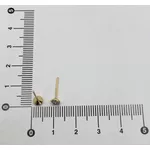 Brinco Redondo com Zircônia 4mm Fechado