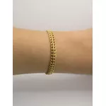 Pulseira Elos Entrelaçados 17,5cm + Extensor
