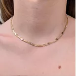 Choker Fio Triplo 38+5cm