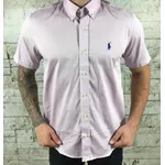 Camisa Manga Curta PRL Lilás⭐