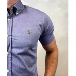 Camisa Manga Curta PRL Azul ⭐