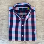 Camisa Manga Curta PRL Xadrez ⭐