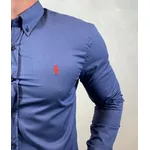 Camisa Manga Longa PRL Azul