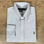 Camisa Manga Longa PRL Cinza ⭐
