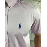 Camisa Manga Curta PRL Lilás⭐