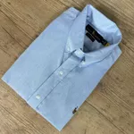 Camisa Manga Curta PRL Azul⭐