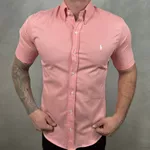 Camisa Manga Curta PRL Rosa⭐