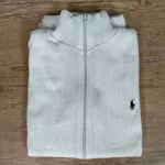 Jaqueta Zíper PRL Off White 
