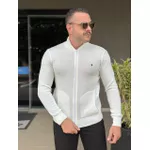 Jaqueta Zíper PRL Off White 