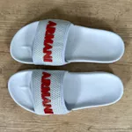 Chinelo Slide Armani Branco ⭐