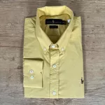 Camisa Manga Longa PRL Amarelo⭐