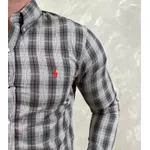 Camisa Manga Longa PRL Xadrez ⭐