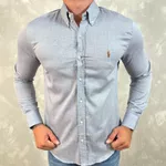 Camisa Manga Longa PRL Azul⭐