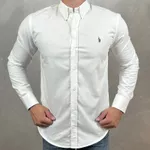 Camisa Manga Longa PRL Off White⭐