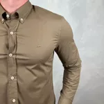 Camisa Manga Longa Ellus Marrom