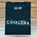 Camiseta Cavalera Preto DFC⭐