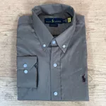 Camisa Manga Longa PRL Marrom ⭐
