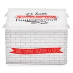CAIXA LANCHE HAMBURGUER EXTRA GRANDE RED GOURMET - 50 UNIDADES