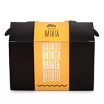 CAIXA PARA BATATA FRITA DELIVERY BLACK YELLOW - 50 UNIDADES
