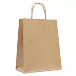 SACOLA KRAFT DELIVERY LISA TAMANHO G - 25 UNIDADES