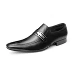 Sapato Esporte Fino Ettore, Pompéia - Couro Preto.