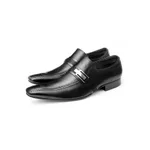 Sapato Esporte Fino Ettore, Pompéia - Couro Preto.