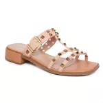 Sandália spikes duas tiras