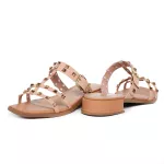 Sandália spikes duas tiras