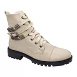 Bota Garota Fivela Preta