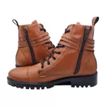 Bota Garota Fivela Preta