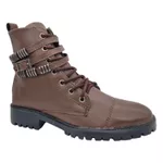 Bota Garota Fivela Preta
