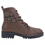 Bota Garota Fivela Preta