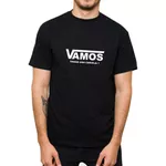 Camiseta Preta - Frases Vamos Tomar Uma.
