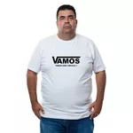 Camiseta Plus Size Vamos Tomar Uma Cerveja