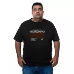 Camiseta Plus Size - Frase Valorize Teu Gordinho.