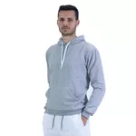 Moletom Com Capuz Masculino - Cinza