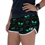 Short Feminino Alien Verde
