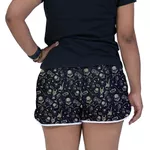 Short Feminino Rock \'n\' Roll