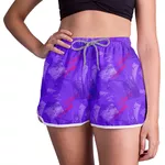 Short Feminino Roxo