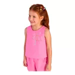 CONJUNTO INFANTIL SARJA ROSA MON SUCRÉ FUNNY RAIN 8026130