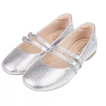 SAPATILHA PAMPILI INFANTIL BALLET TIRINHAS 734029000 Prata