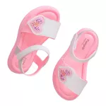 SANDÁLIA PAMPILI INFANTIL LILI BRANCO/ROSA NEON 722004