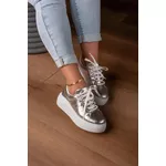 TENIS METALIZADO ILHOS EM COURO_198-PRATA