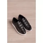 Tênis Velcro Mega Confortável_3114- Preto