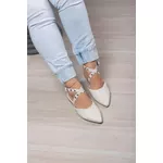 Sapatilha Slingback Tachas Cruzadas_488- Off