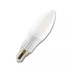 LAMPADA VELA FILAMENTO FOSCA E-14 3W (Luz Branca Fria) | Casa Anzai