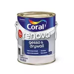 Direto No Gesso E Drywall Renova Cor Branco 3,6l
