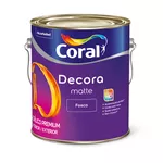 Decora Acrílico Premium Matte Branco Coral 3,6L